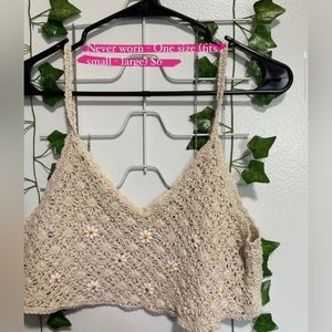 SHEIN mesh like top